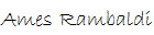 founder-signature Firmato Ames Rambaldi